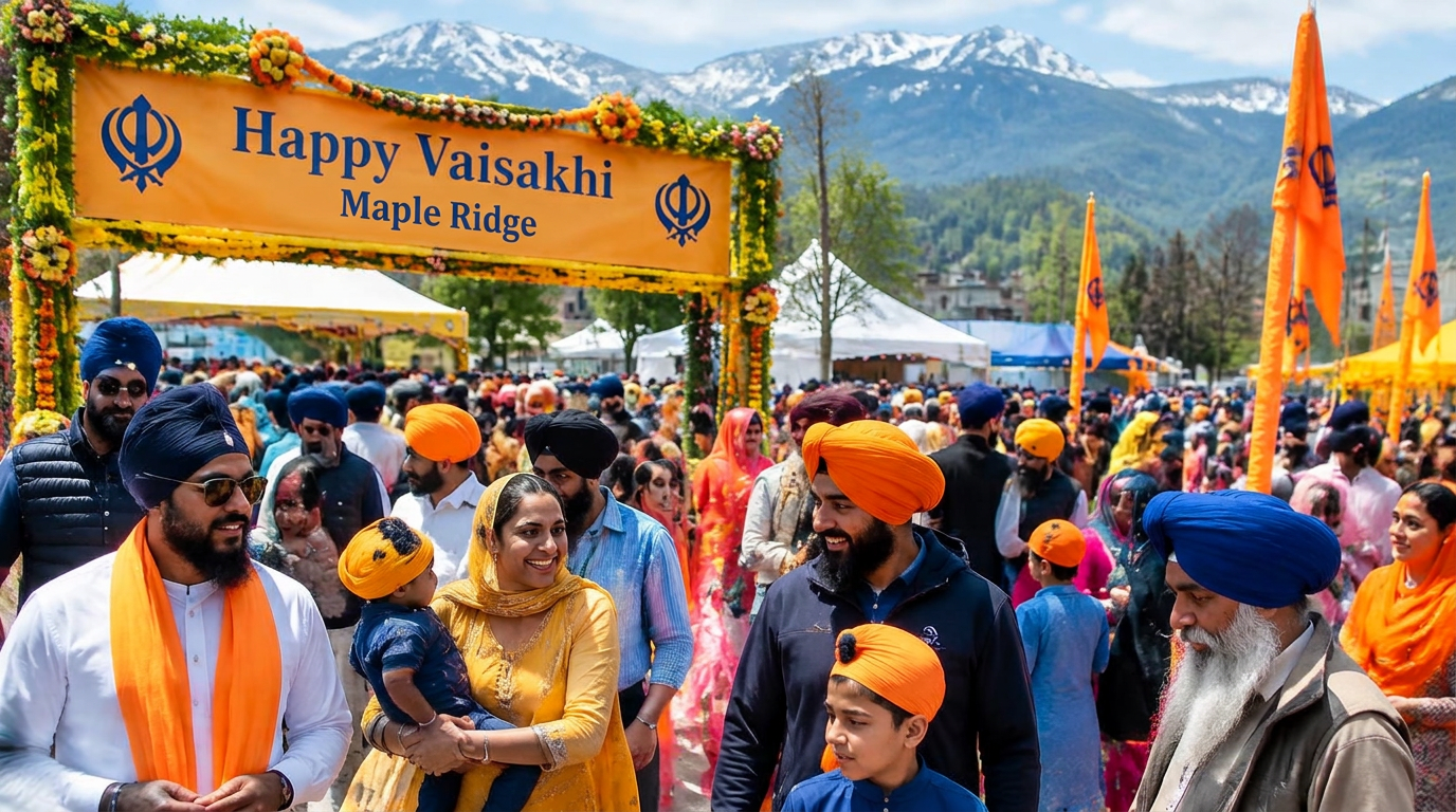 Maple Ridge's First-Ever Vaisakhi Celebration